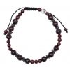 Reve de Jade | Bracelet Anthalys En Grenat Rouge Pour Homme