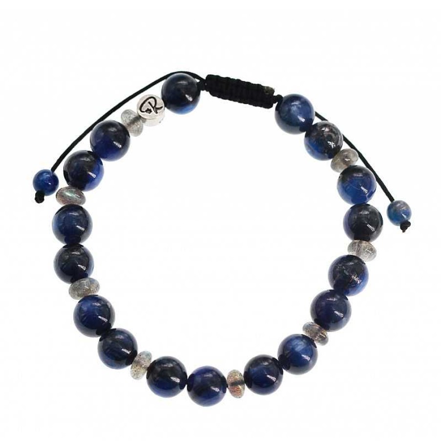 Reve de Jade | Bracelet Liberta - Cyanite Et Labradorite