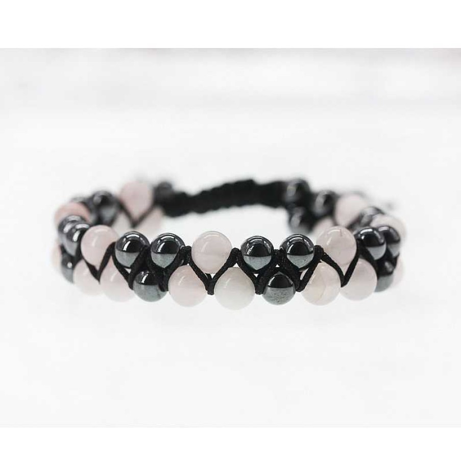 Reve de Jade | Bracelet New G N Ration H Matite / Quartz Rose