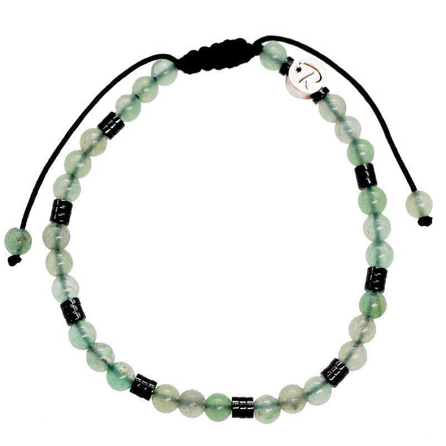 Reve de Jade | Bracelet En Aventurine Et H Matite