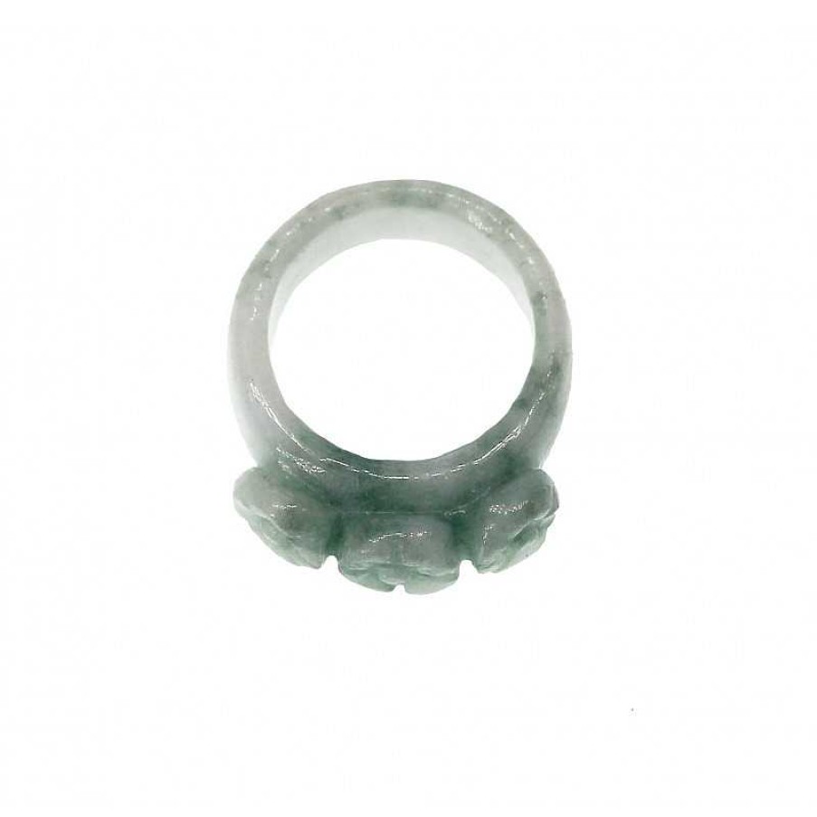 Reve de Jade | Bague Alliance En Jade