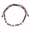 Reve de Jade | Bracelet Com Te - Tourmaline Color E, Pierre Et Argent 925