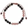 Reve de Jade | Bracelet Maria - Quartz Fraise, Grenat Et Argent 925