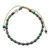 Reve de Jade | Bracelet Isis - Azurite Malachite Et Pyrite