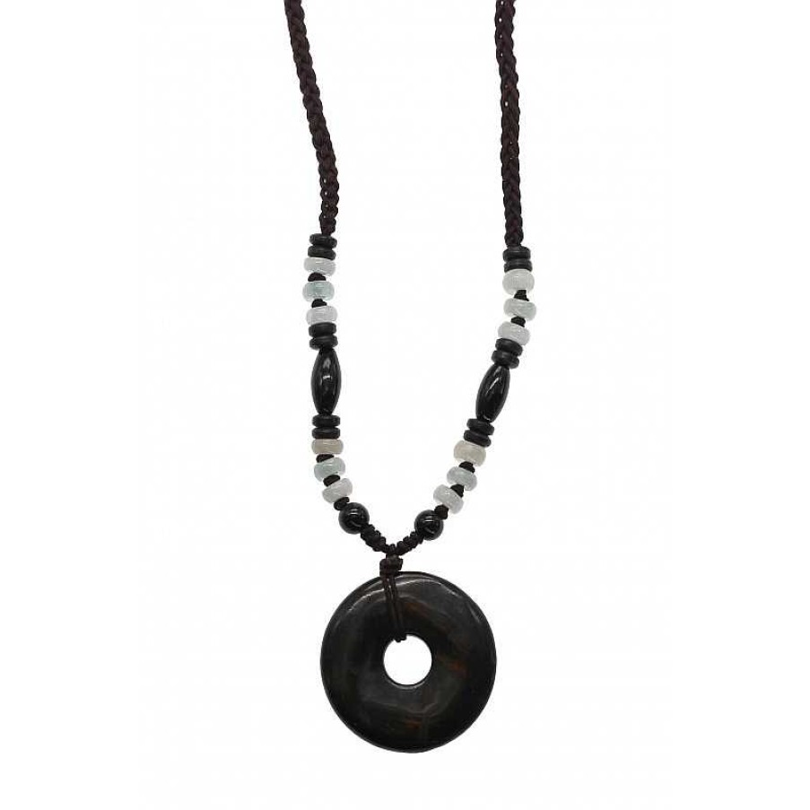 Reve de Jade | Collier Shungite, Jade Et Onyx