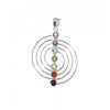 Reve de Jade | Pendentif "Spirale" - 7 Chakras