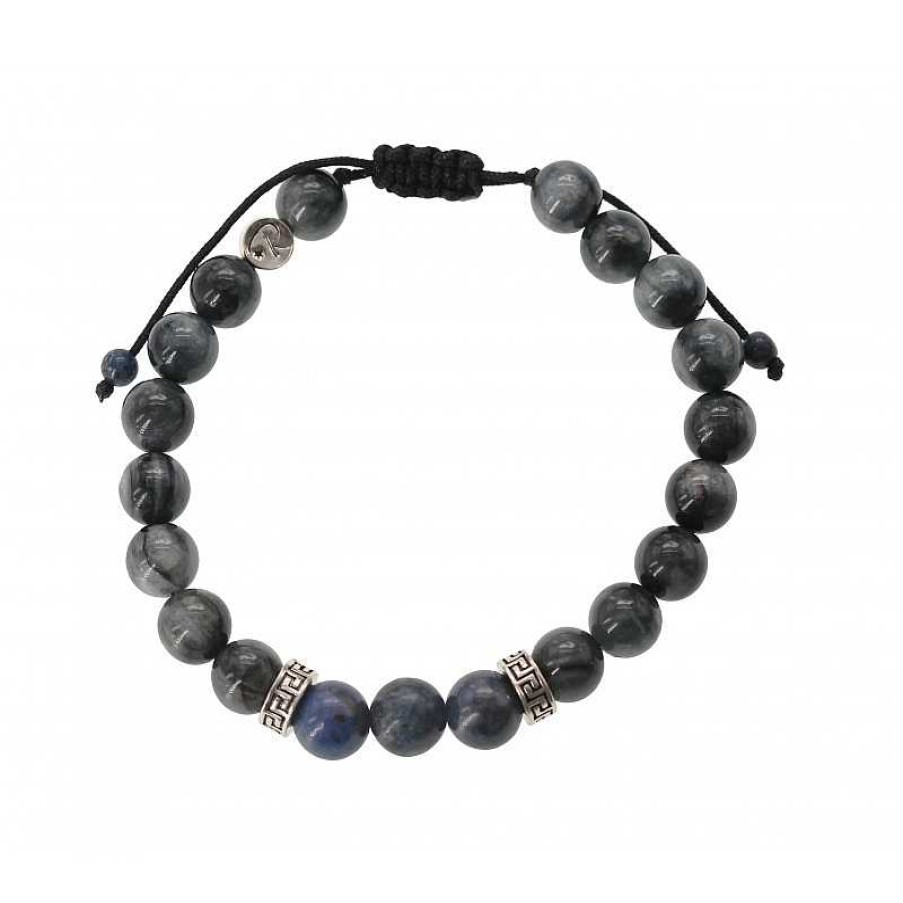 Reve de Jade | Bracelet En Quartz Oeil De Chat Et Dumorti Rite