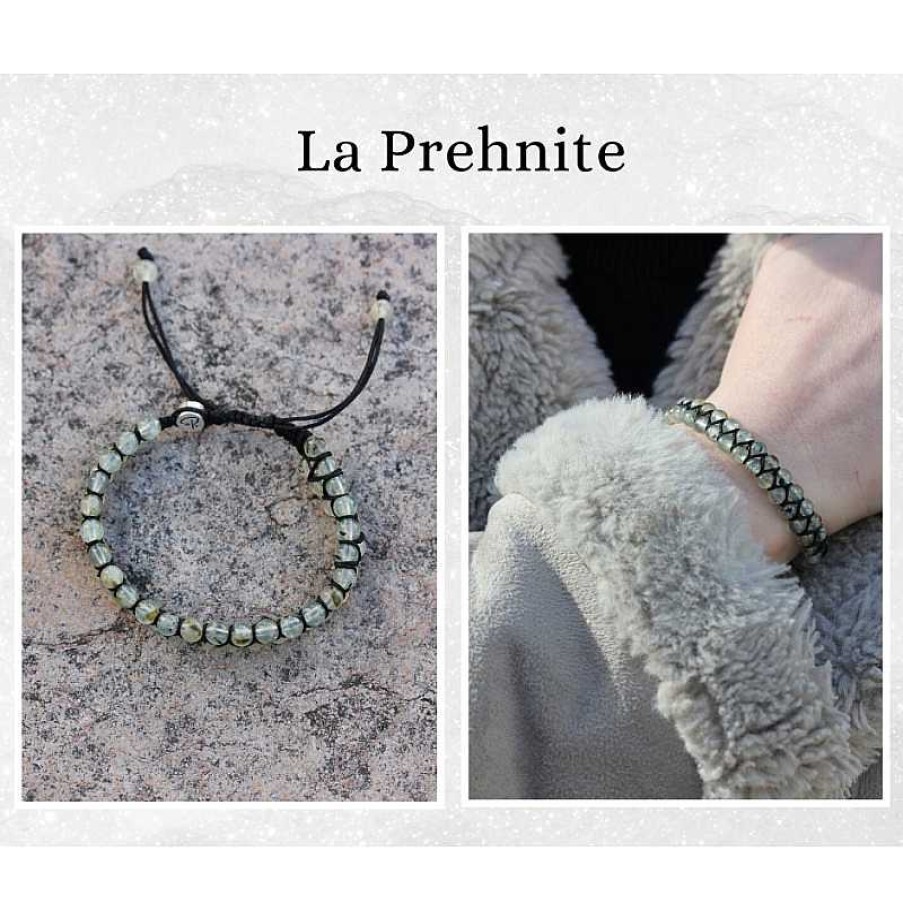 Reve de Jade | Bracelet En Prehnite