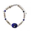 Reve de Jade | Bracelet Chamuel - Lapis Lazuli, Labradorite Et Argent 925