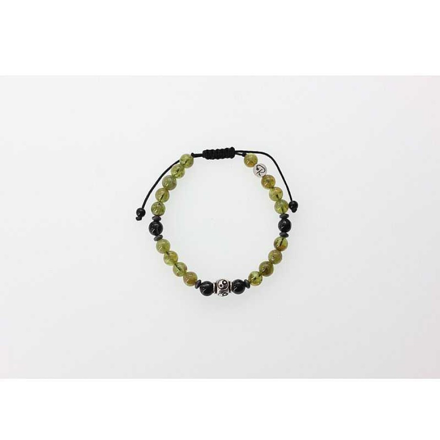 Reve de Jade | Bracelets De Couple En P Ridot, Agate Oeil De Bouddha Et H Matite