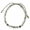 Reve de Jade | Bracelet Joli Coeur - Pr Hnite, Jade Et Argent 925