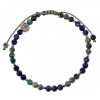 Reve de Jade | Bracelet Bicolore - Turquoise Africaine, Lapis Lazuli Et Argent 925