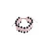 Reve de Jade | Bracelet S R Nit En Quartz Rose Et Agate