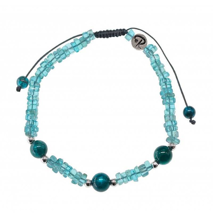 Reve de Jade | Bracelet N Bula - Apatite Et Argent 925