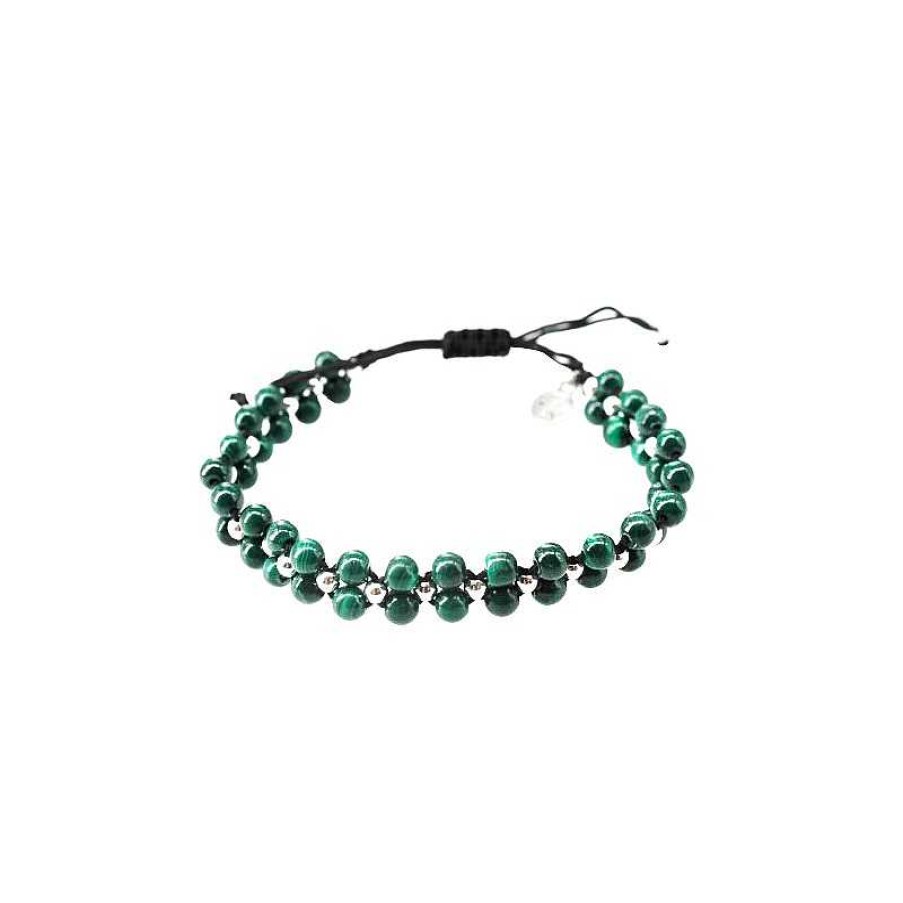 Reve de Jade | Bracelet Volupt En Pierre De Lune Et Argent 925