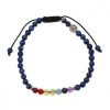 Reve de Jade | Bracelet 3 Me Oeil - Lapis Lazuli Et 7 Chakras