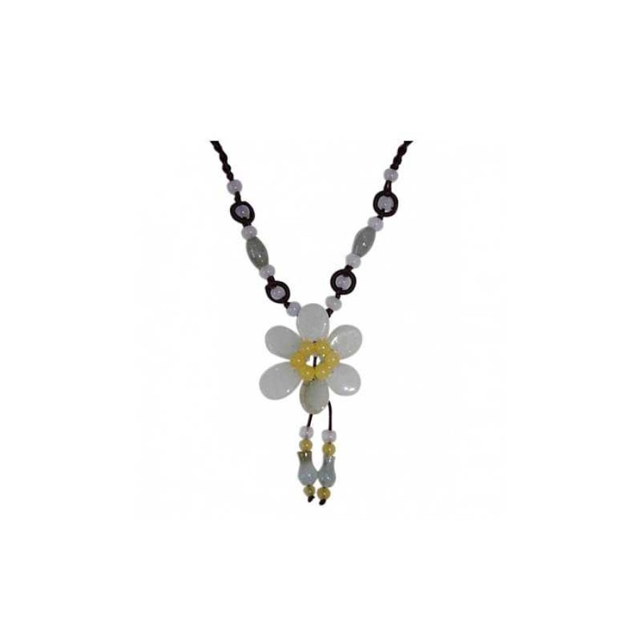 Reve de Jade | Collier Marguerite En Jade