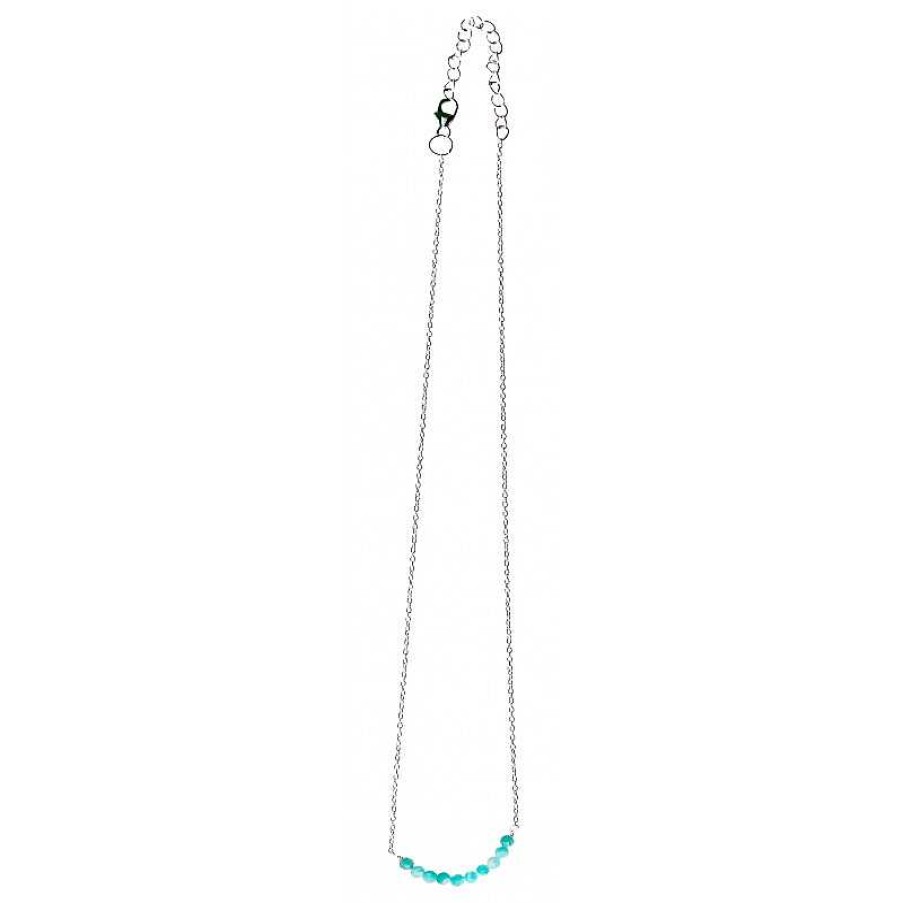 Reve de Jade | Collier Finesse - Amazonite Et Argent 925