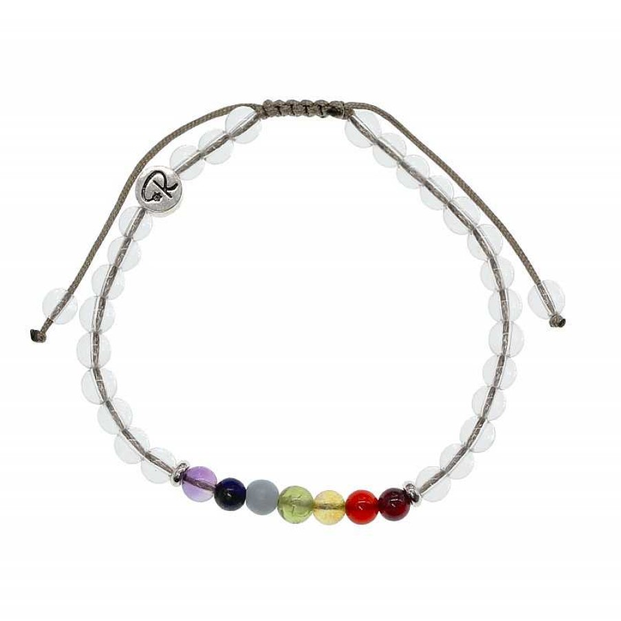 Reve de Jade | Bracelet Coronal - Cristal De Roche Et 7 Chakras