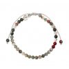 Reve de Jade | Bracelet Profond - Jaspe Rouge