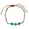 Reve de Jade | Bracelet Trio En Pierre - Apatite Et Argent