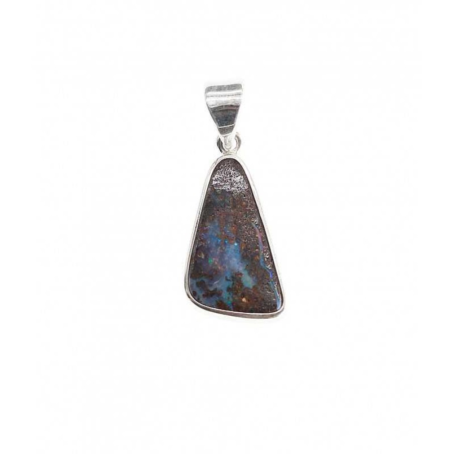 Reve de Jade | Pendentif Opale Boulder - Argent 925