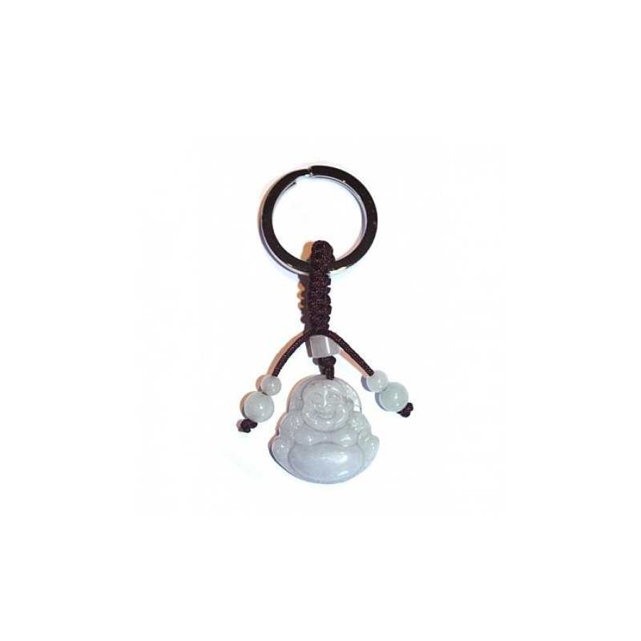 Reve de Jade | Porte Clefs Bouddha En Jade