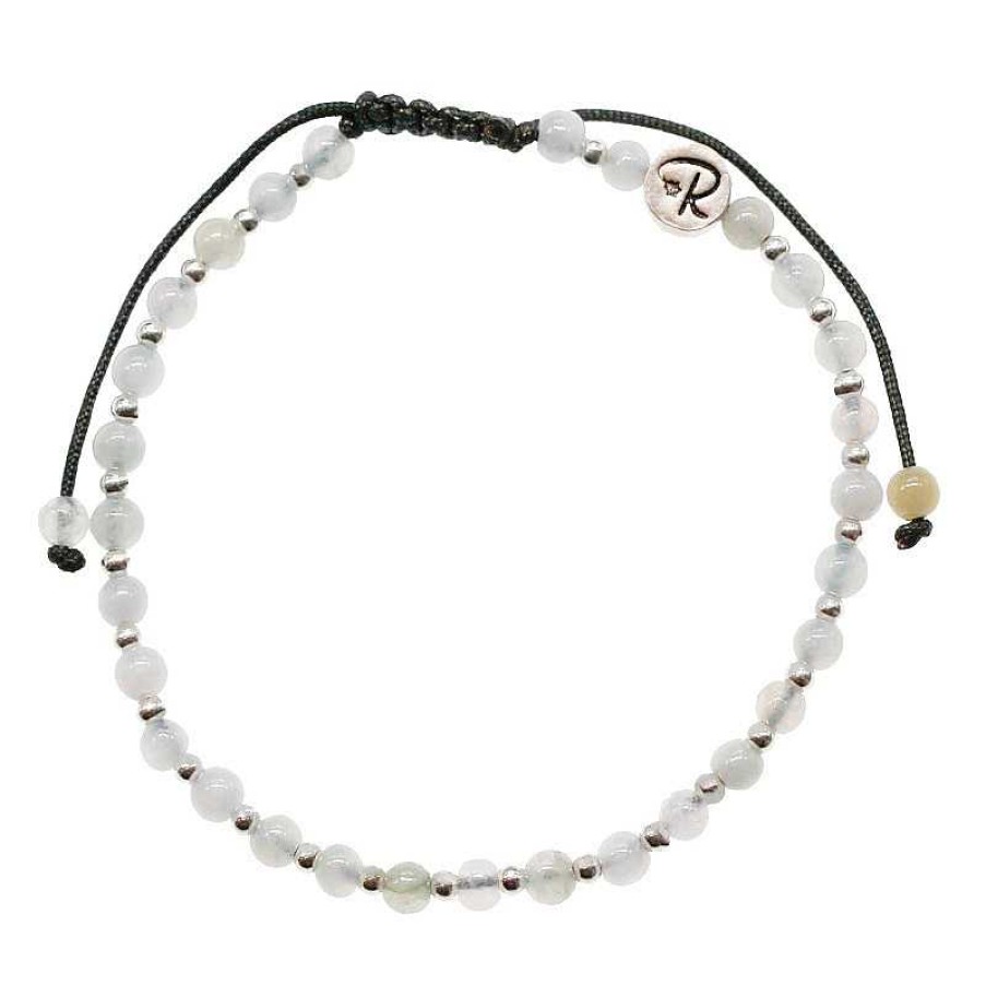 Reve de Jade | Bracelet Anka - Agate Crazy Lace Et Argent 925