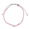 Reve de Jade | Bracelet Adhara - Quartz Rose Et Argent 925