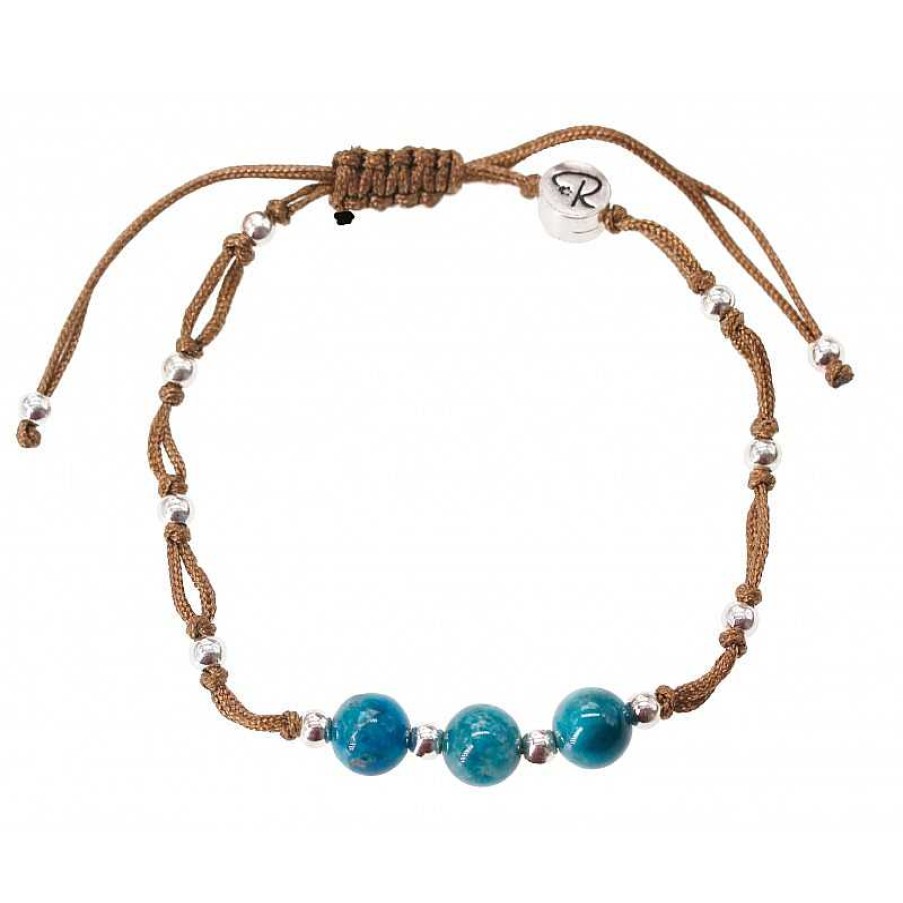 Reve de Jade | Bracelet Trio En Pierre - Am Thyte Et Argent