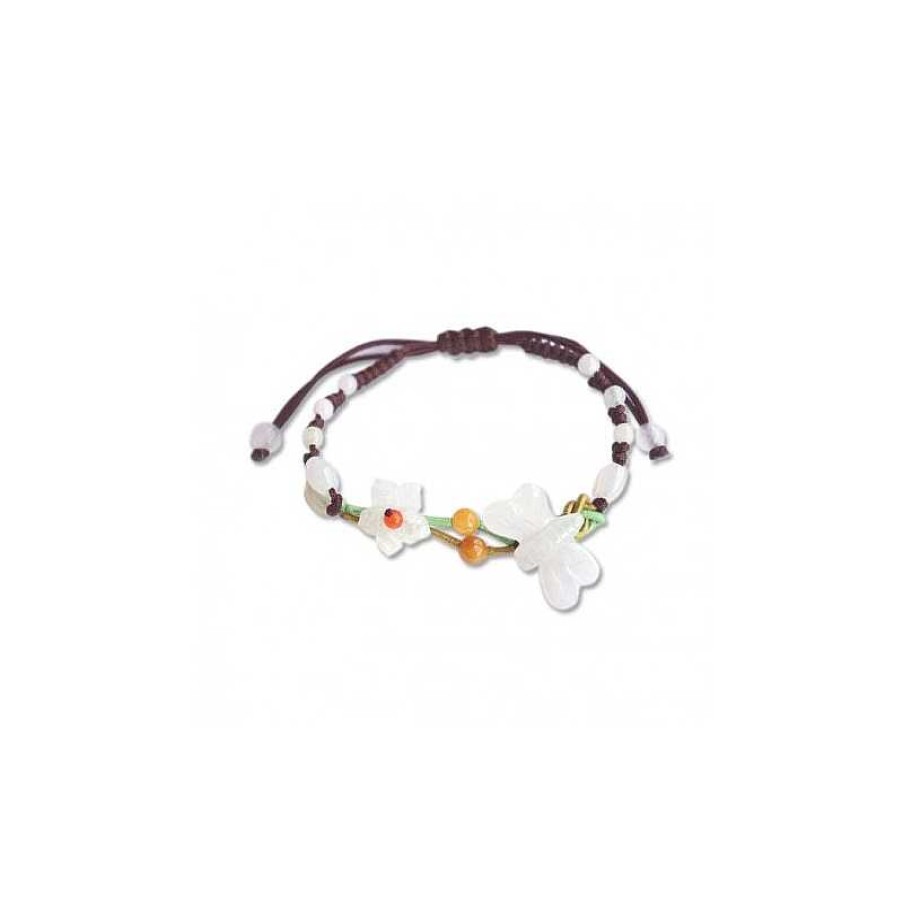 Reve de Jade | Bracelet Papillon De Nuit - Jade