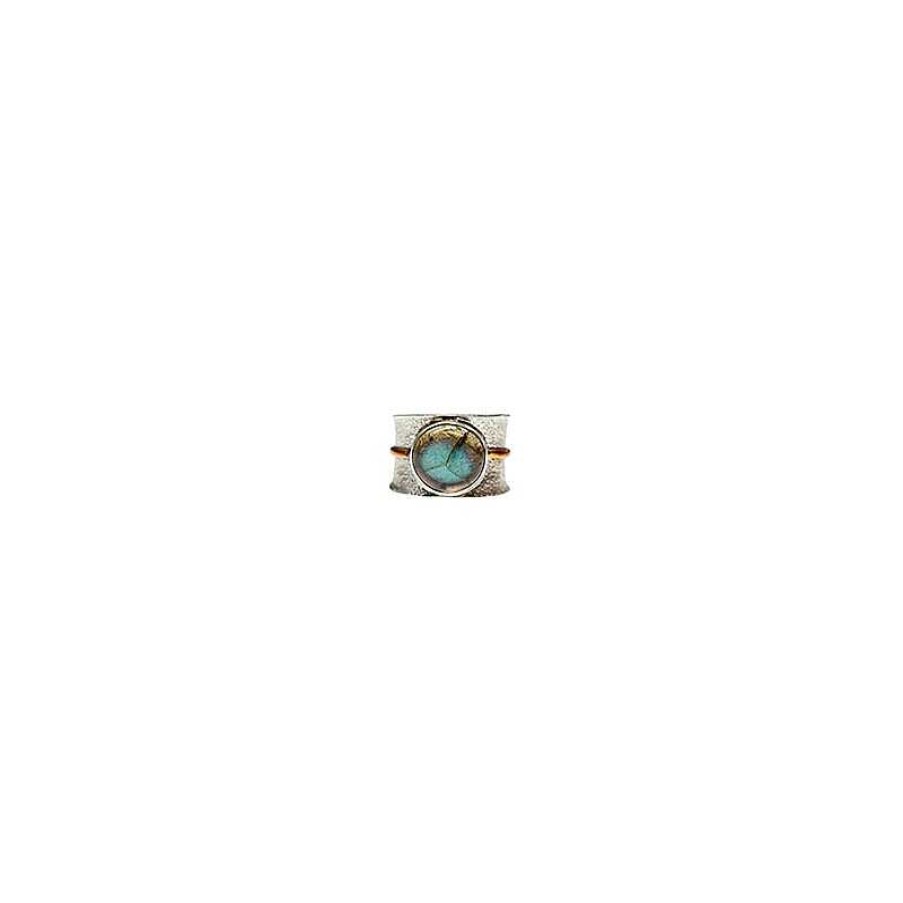 Reve de Jade | Bague En Labradorite Et Argent 925