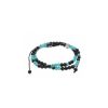 Reve de Jade | Bracelet Reverso Turquoise Et Onyx