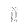 Reve de Jade | Boucles D'Oreilles Cylindrique En Jade