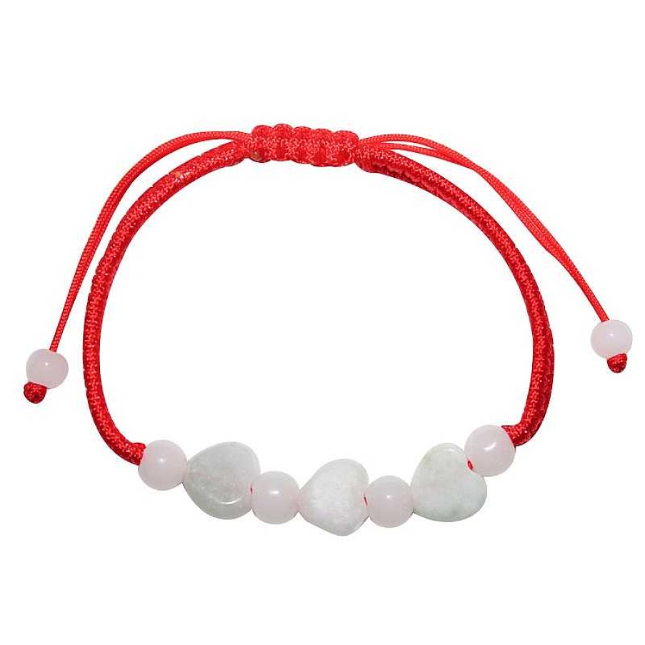 Reve de Jade | Bracelet Petit Coeur En Jade