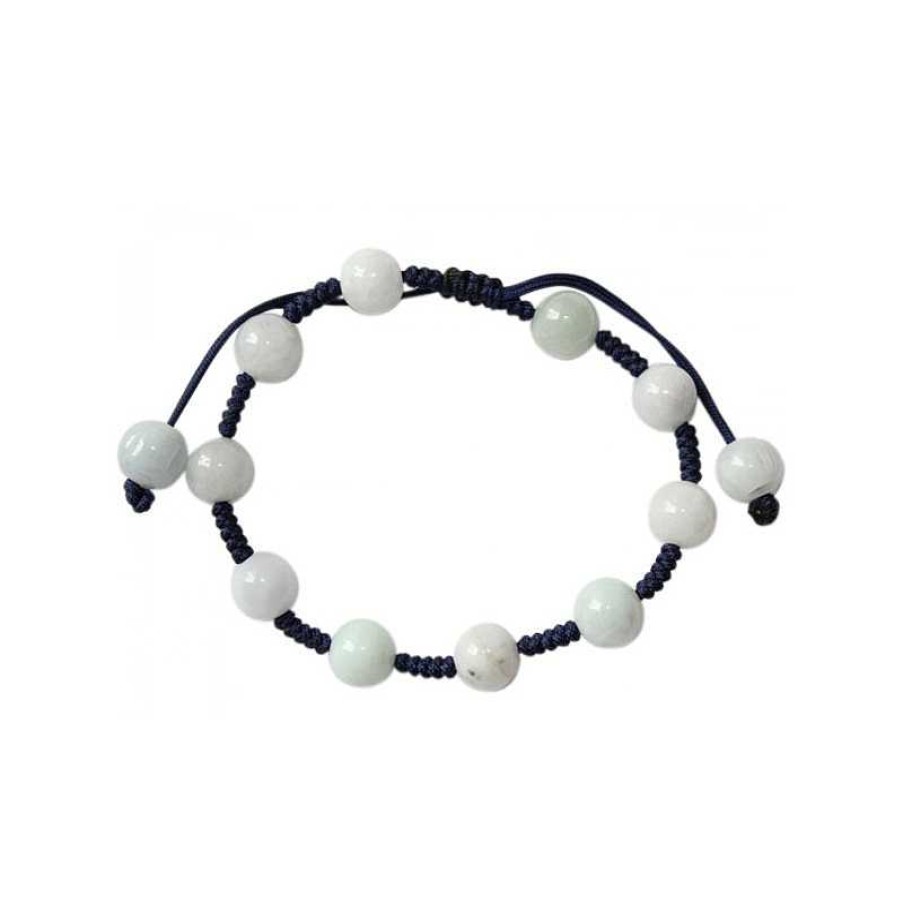 Reve de Jade | Bracelet Chic En Jade Blanc