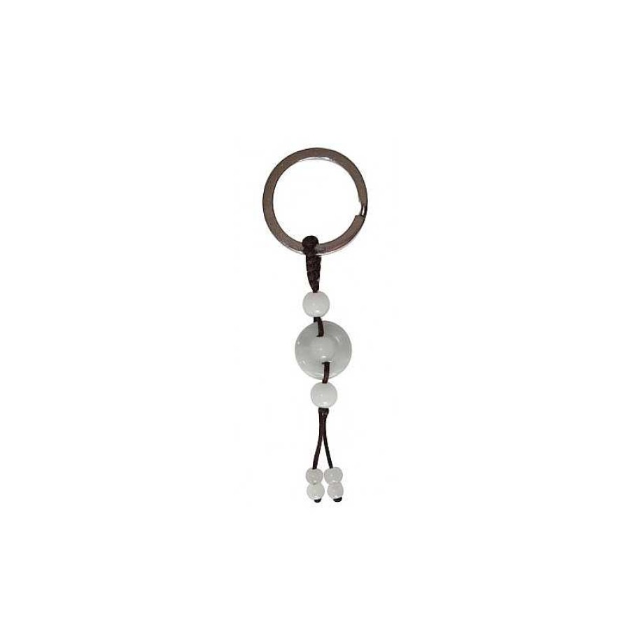 Reve de Jade | Porte Clefs Peace En Jade