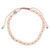 Reve de Jade | Bracelet Isis - Rhodonite Et Plaqu Or