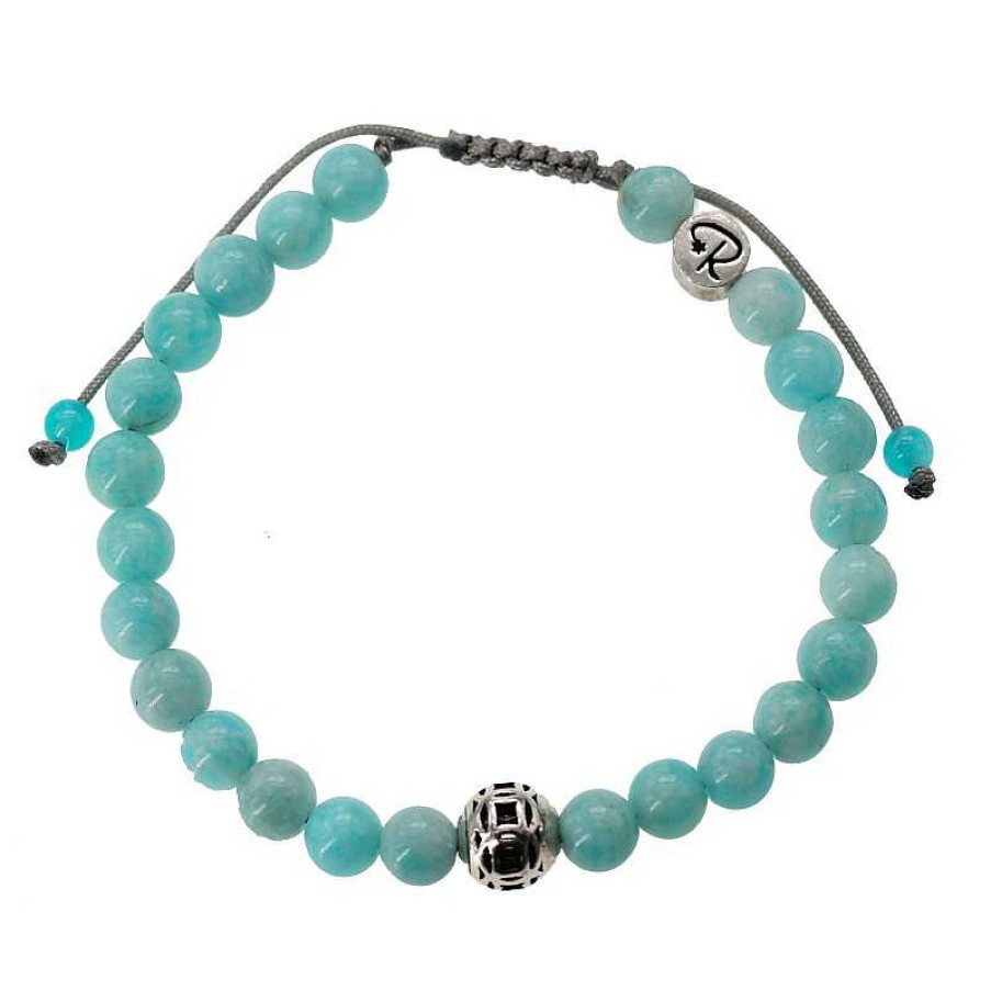 Reve de Jade | Bracelet En Amazonite Et Argent 925