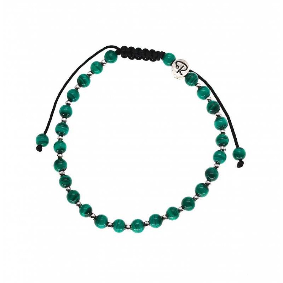 Reve de Jade | Bracelet Raffin - Malachite Et A925