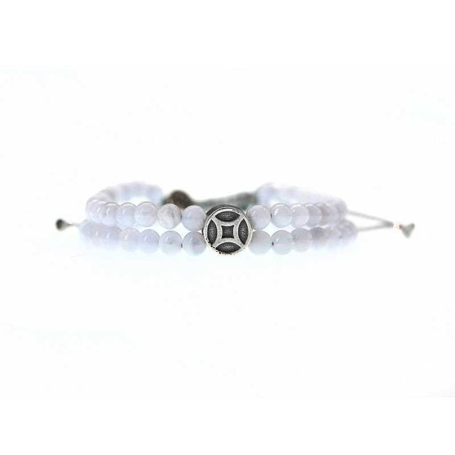 Reve de Jade | Bracelet Indiana - Howlite Et Argent 925