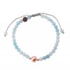 Reve de Jade | Bracelet Pearl - Agate Botswana, Perle De Culture Et Argent 925