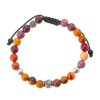 Reve de Jade | Bracelet Yin & Yang - Jaspe Mokaite Et A925