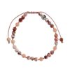 Reve de Jade | Bracelet Sunny - Agate Crazy Lace, Pierre Du Soleil Et Argent 925