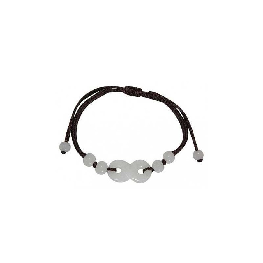 Reve de Jade | Bracelet Infini En Jade