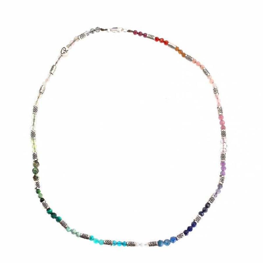 Reve de Jade | Collier Ras De Cou "Arche" - Collection Rainbow