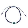 Reve de Jade | Bracelet Me - Azurite Malachite, Lapis Lazuli Et Argent 925