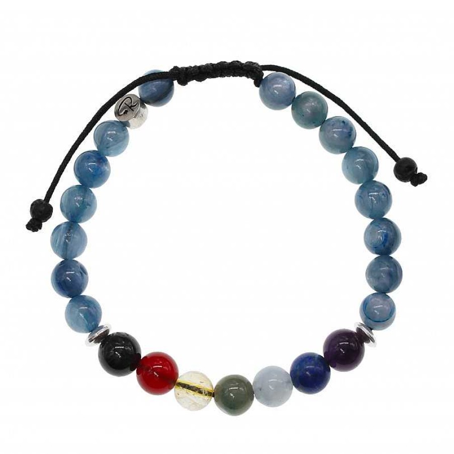 Reve de Jade | Bracelet Gorge - Cyanite Et 7 Chakras