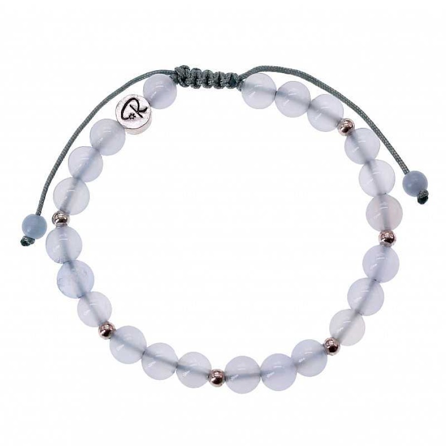 Reve de Jade | Bracelet Calc Doine Et Argent 925