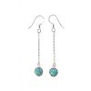 Reve de Jade | Boucles D'Oreilles Larimar Et Argent 925